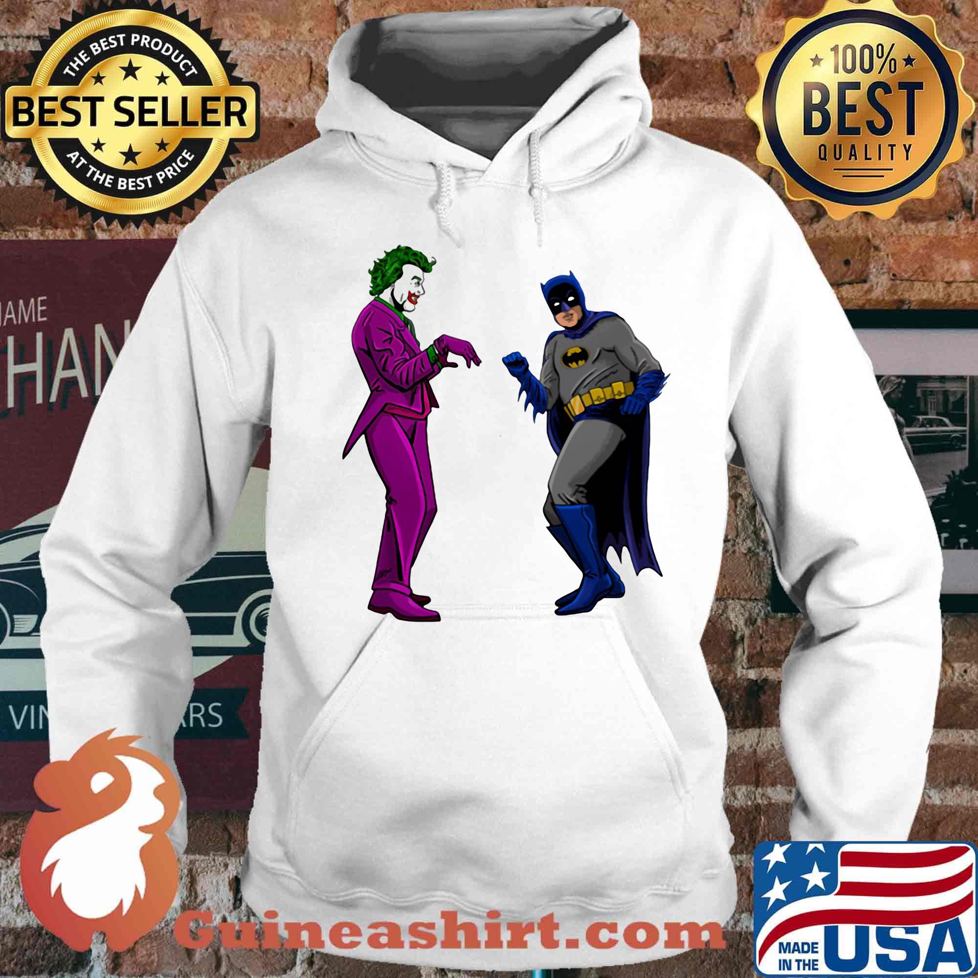 Batman vs. The joker split s Hoodie