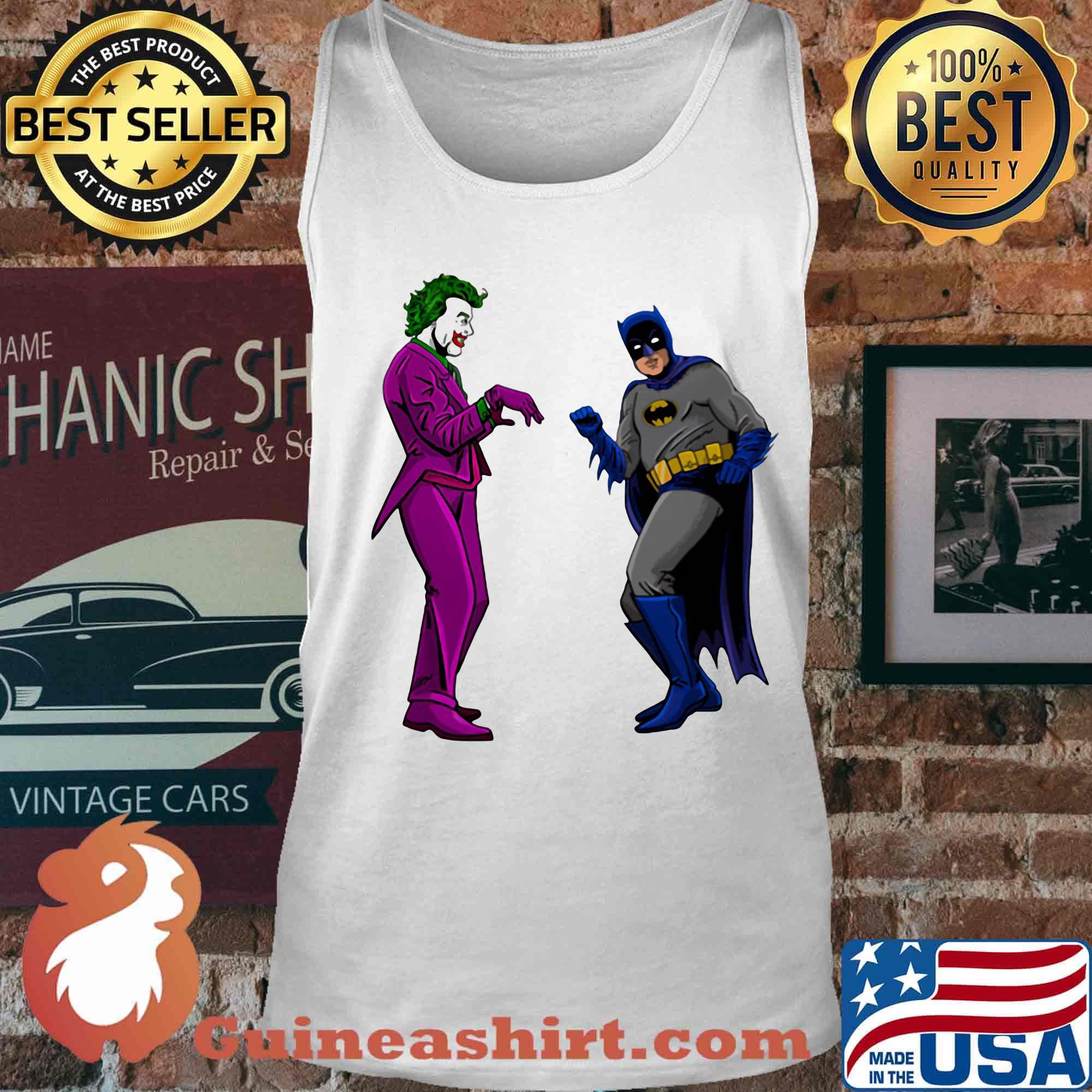 Batman vs. The joker split s Tank top