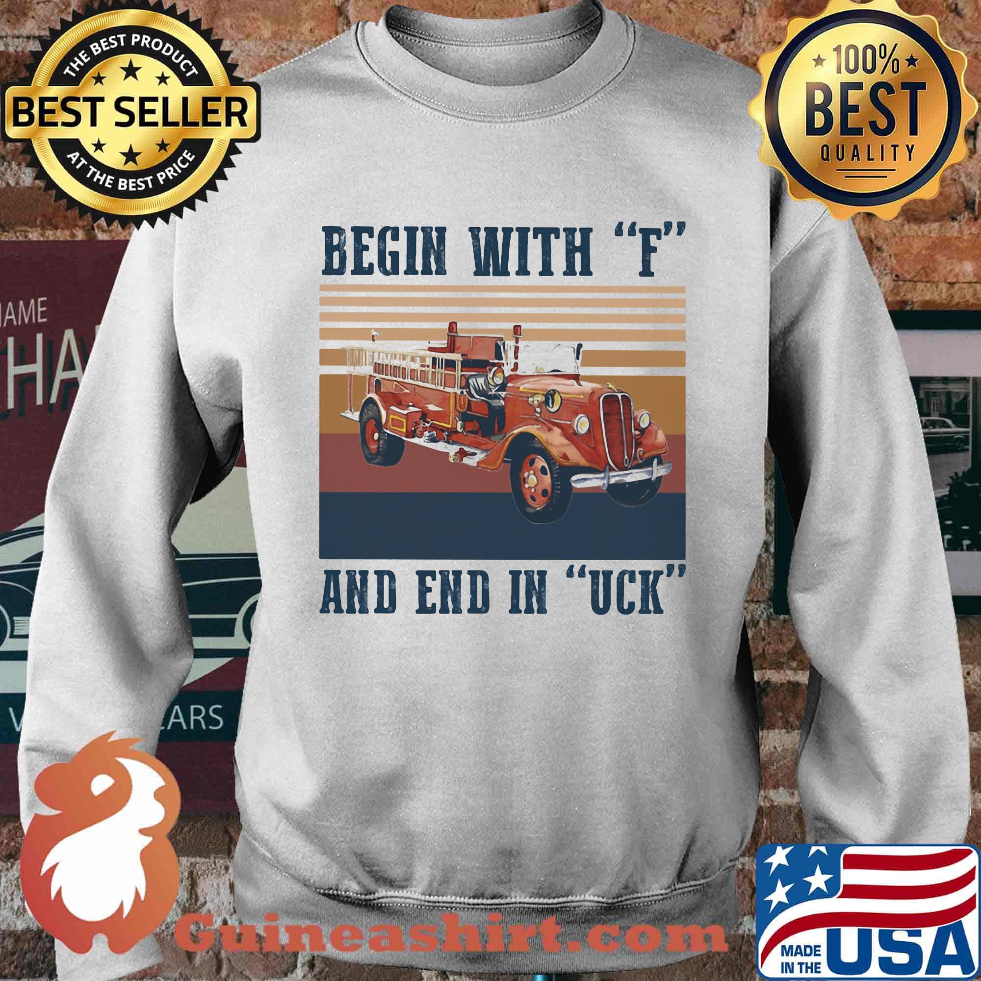 Begin with f and end in uck vintage retro s Sweater