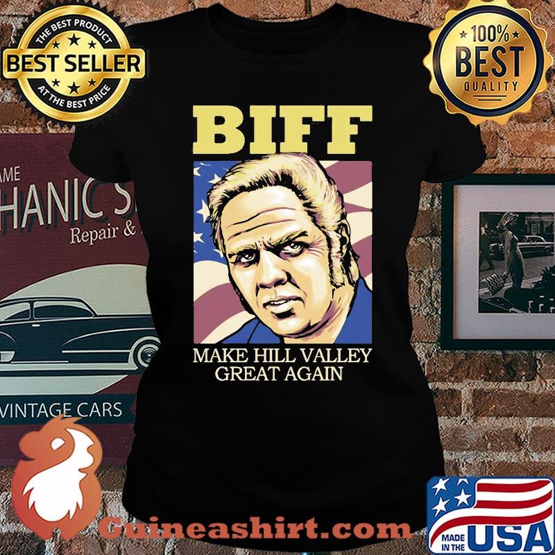 Biff make hill valley great again american flag happy independence day s Laides