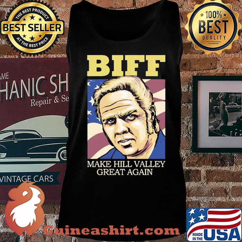 Biff make hill valley great again american flag happy independence day s Tank top
