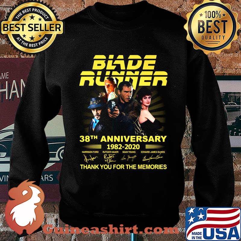 Blade runner 38th anniversary 1982 2020 thank you for the memories signatures s Sweater