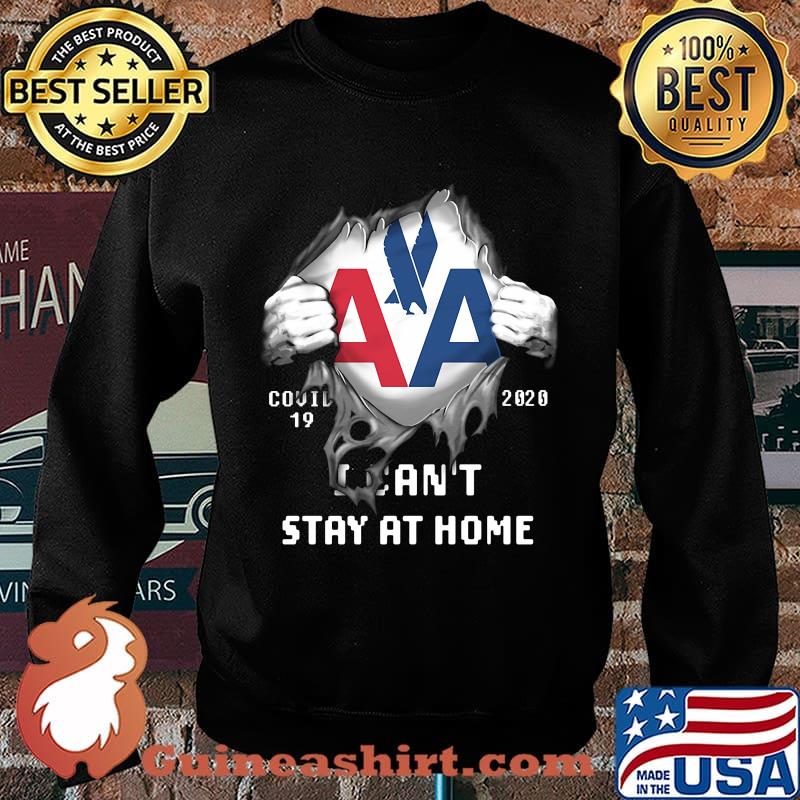 Blood insides american airlines covid-19 2020 i can't stay at home s Sweater