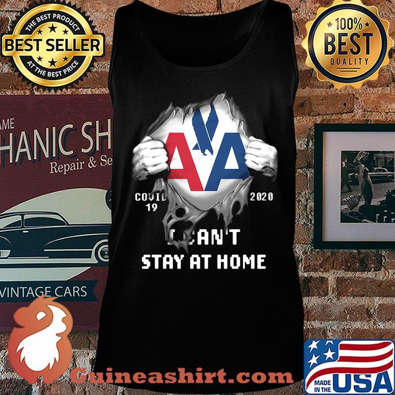 Blood insides american airlines covid-19 2020 i can't stay at home s Tank top