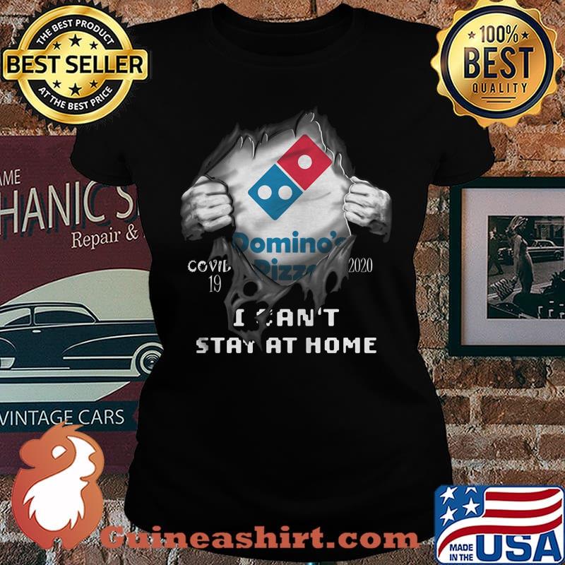 Blood insides domino's pizza covid-19 2020 i can't stay at home s Laides