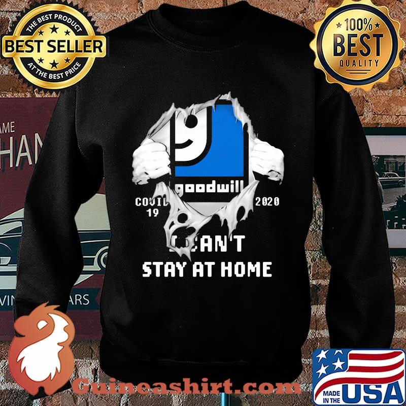 Blood insides goodwill covid-19 2020 i can't stay at home s Sweater
