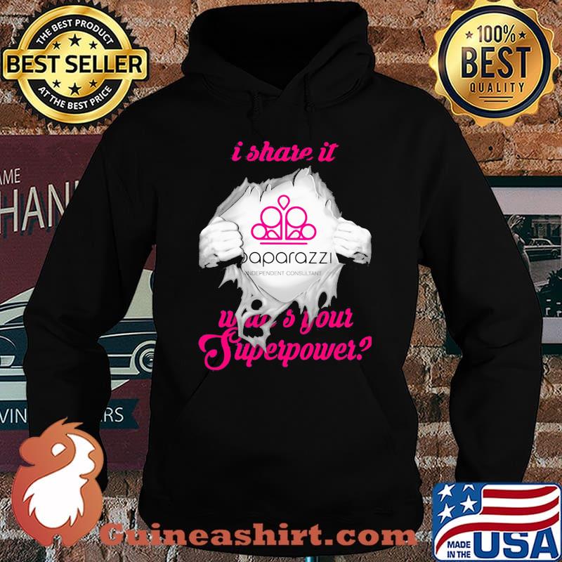 Blood insides paparazzi independent consultant i share it was your superpower s Hoodie