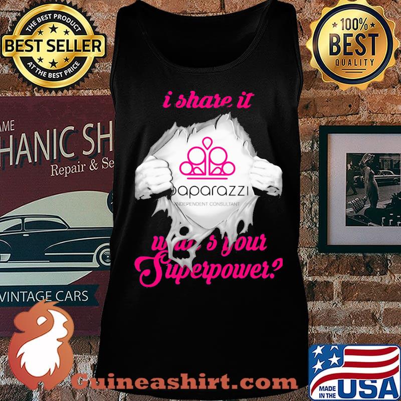 Blood insides paparazzi independent consultant i share it was your superpower s Tank top