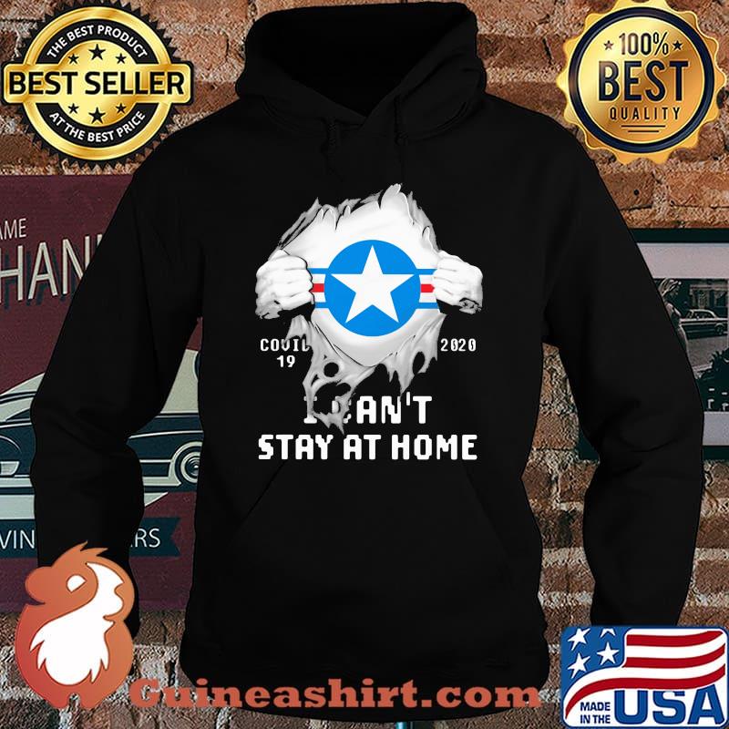 Blood insides us army jeep covid-19 2020 i can't stay at home s Hoodie
