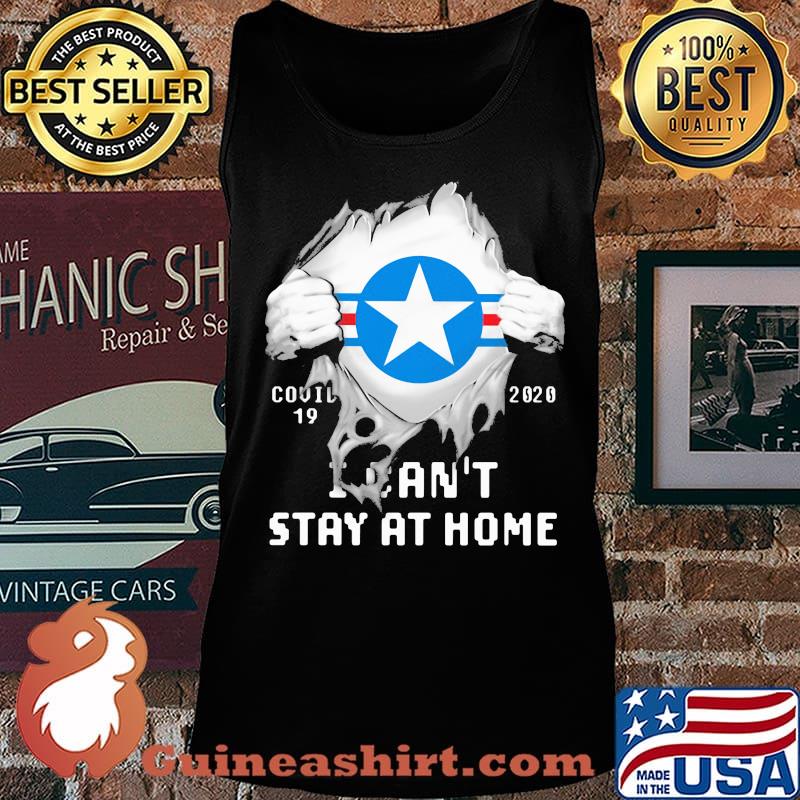 Blood insides us army jeep covid-19 2020 i can't stay at home s Tank top
