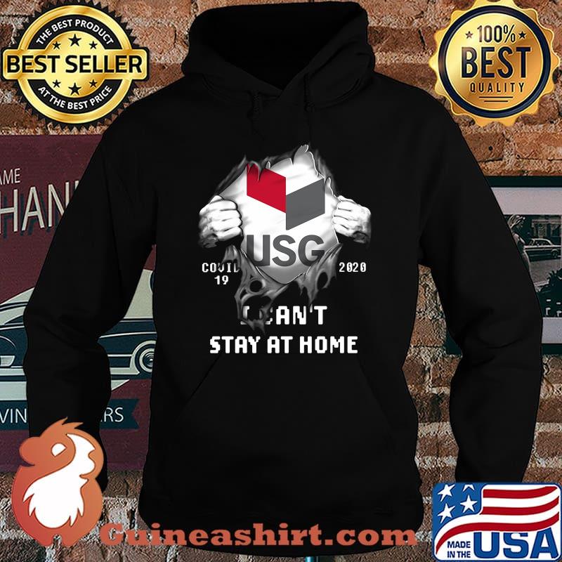 Blood insides usg covid-19 2020 i can't stay at home s Hoodie