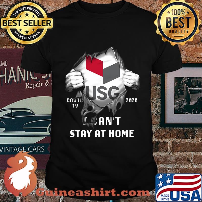 Blood insides usg covid-19 2020 i can't stay at home shirt