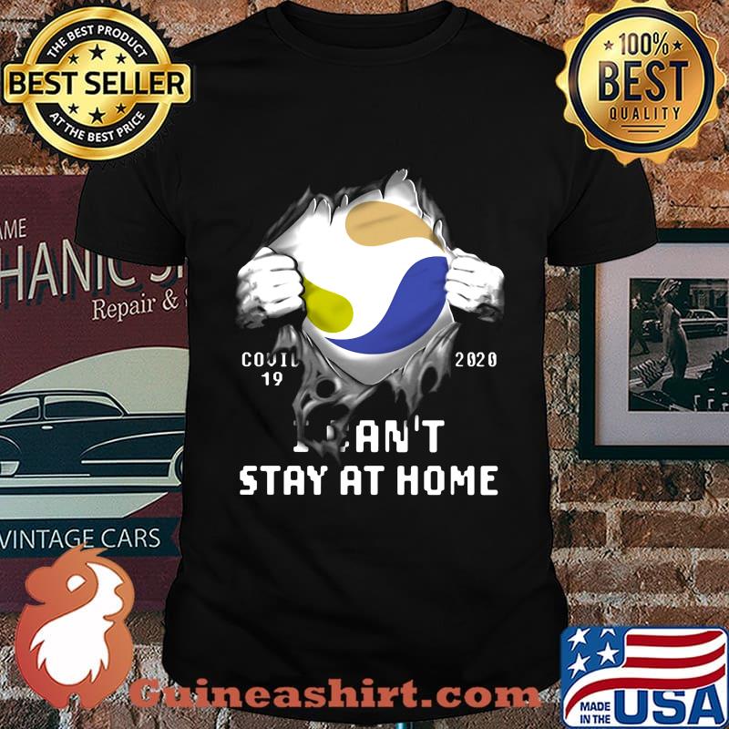 Blood insides young living covid-19 2020 i can't stay at home shirt
