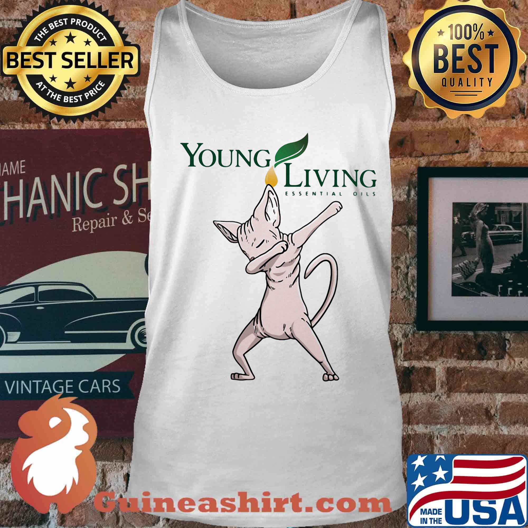 Cat young living essential oils s Tank top
