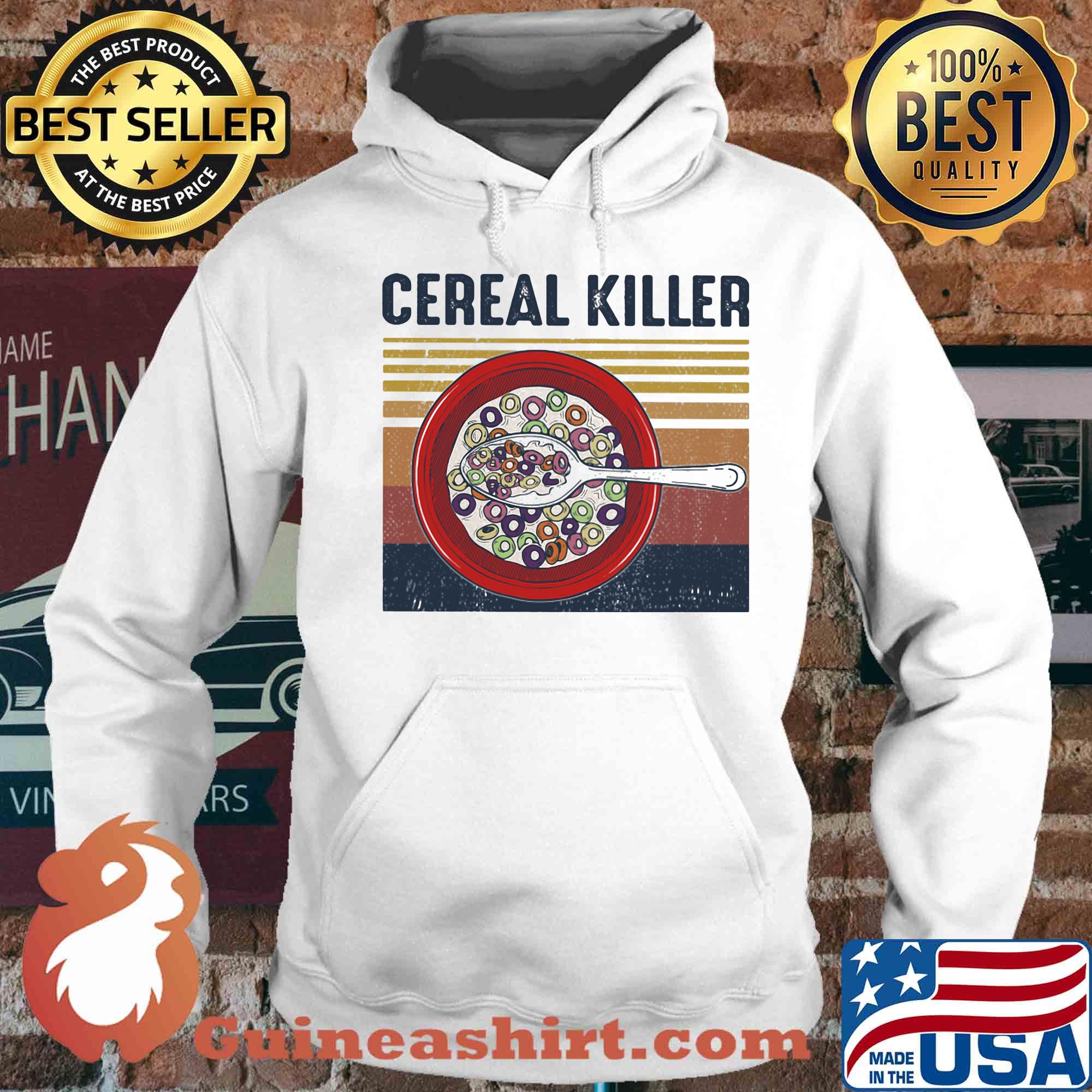 Cereal Killer Vintage retro s Hoodie