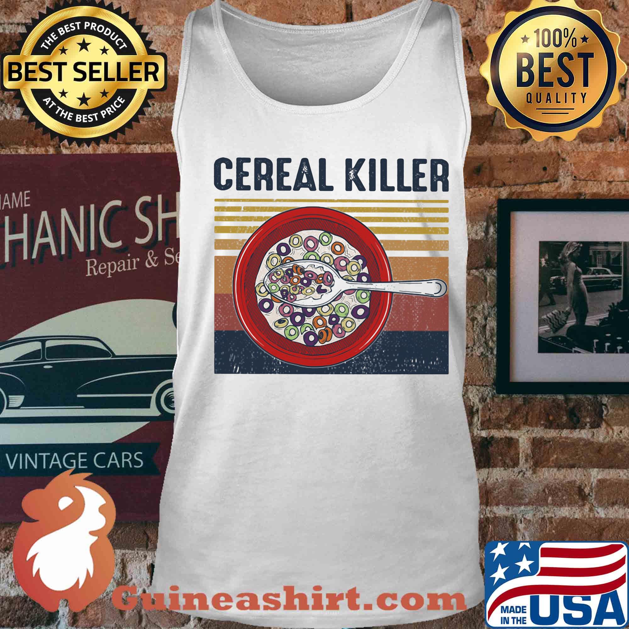 Cereal Killer Vintage retro s Tank top