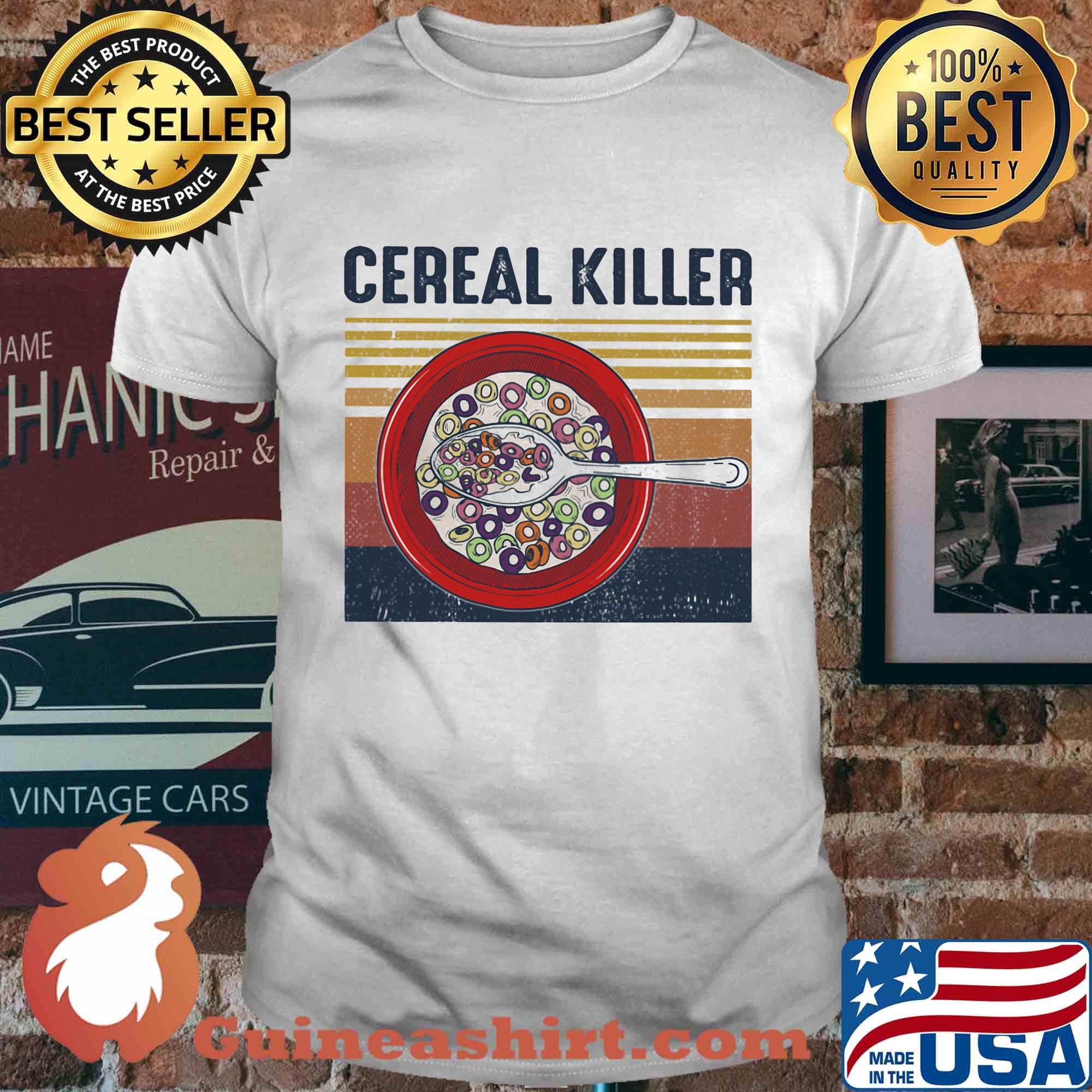 Cereal Killer Vintage retro shirt