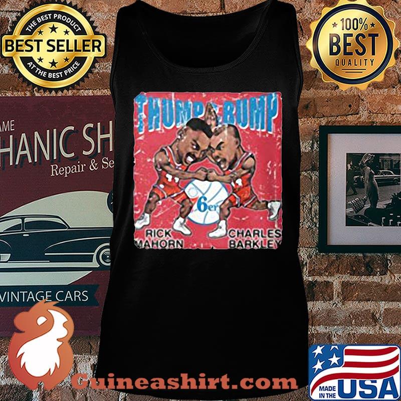 Charles barkle retro basketball worn look s Tank top