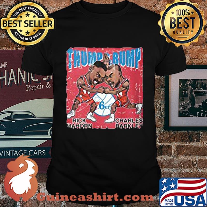 Charles barkle retro basketball worn look shirt