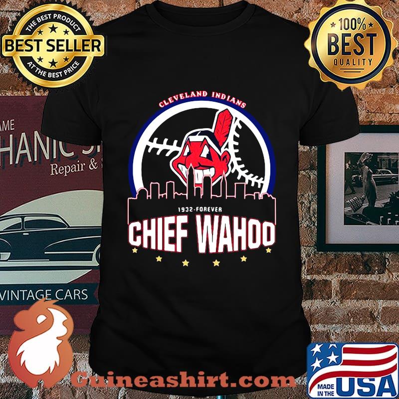 Cleveland indians 1932 forever chief wahoo stars shirt