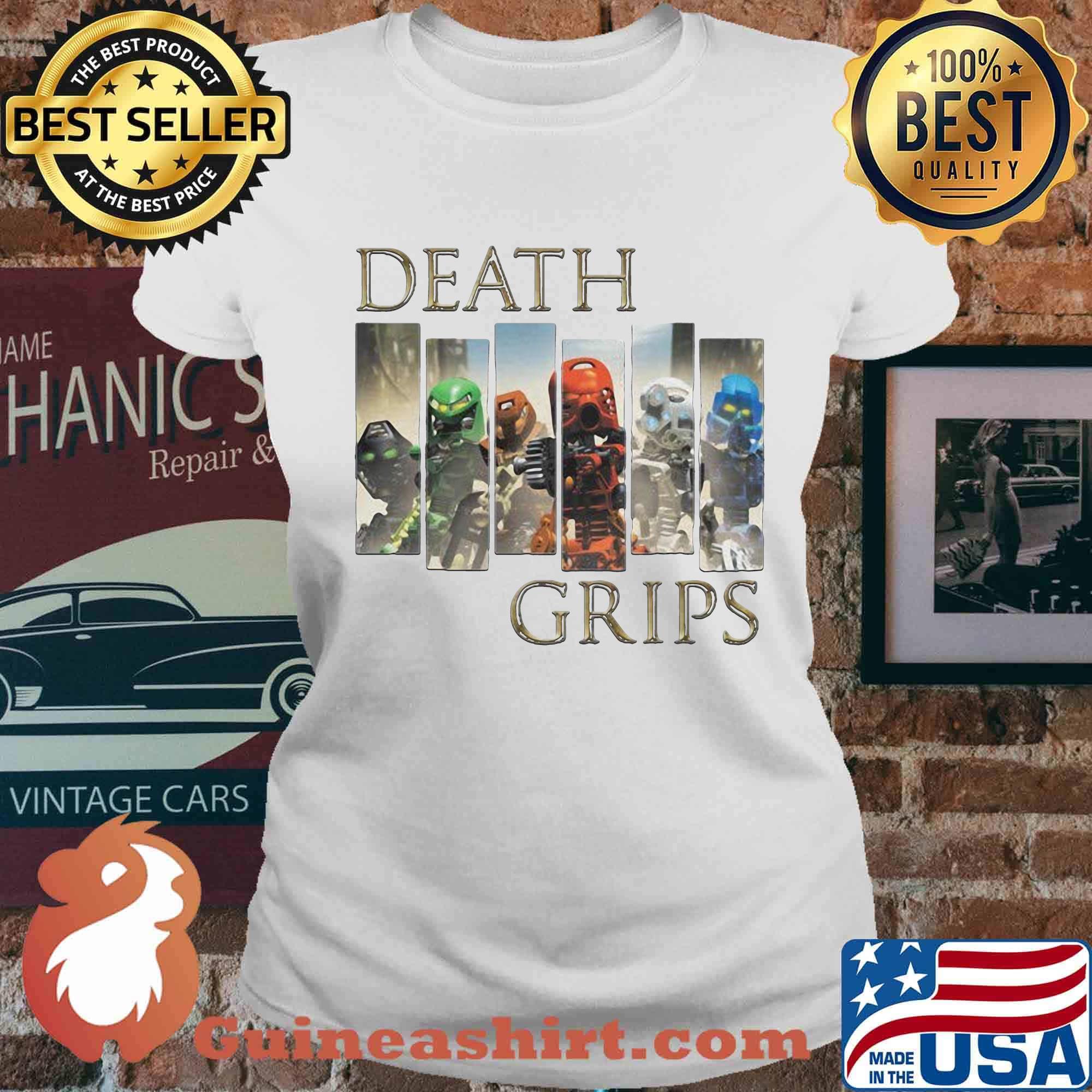 Death grips bionicle toa mata slim vintage s Ladies tee