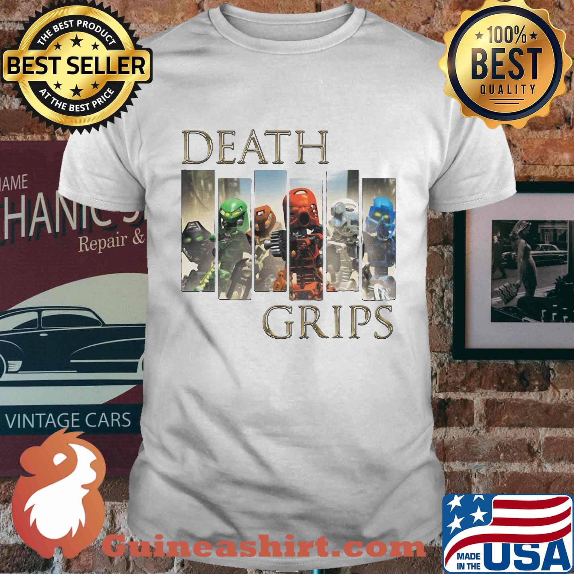 Death grips bionicle toa mata slim vintage shirt