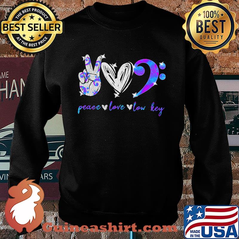 Diamond peace love low key s Sweater