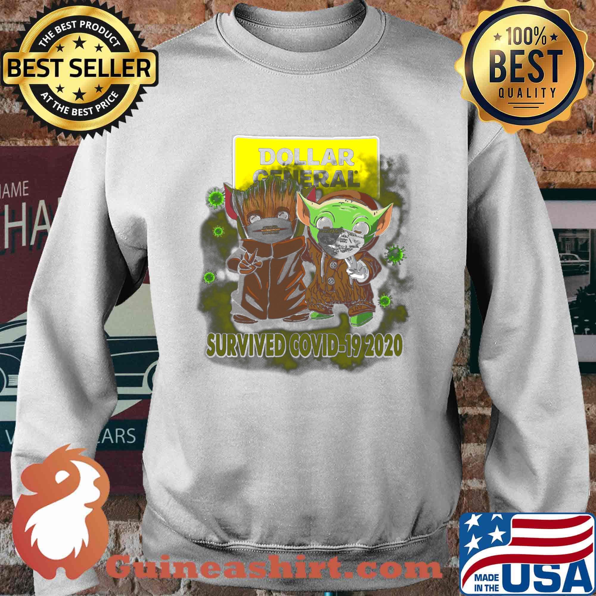 Dollar general baby groot and baby yoda survived covid-19 2020 s Sweater