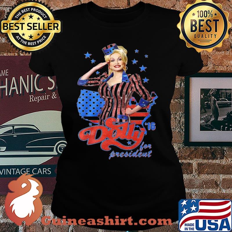 Dolly parton for president america map 4th of july independence day s Laides