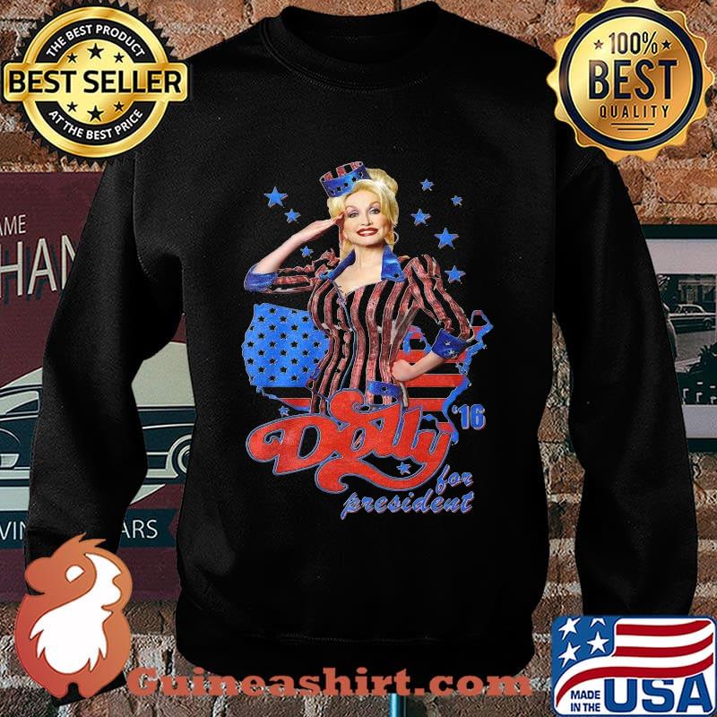 Dolly parton for president america map 4th of july independence day s Sweater