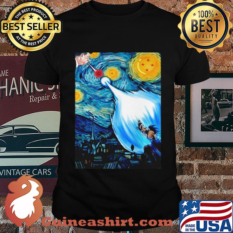Dragon ball 7 donald trump starry night shirt