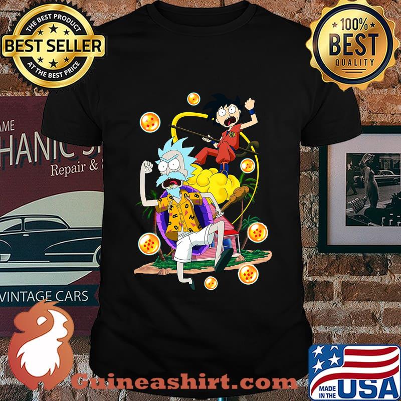 Dragon ball 7 rick and morty shirt
