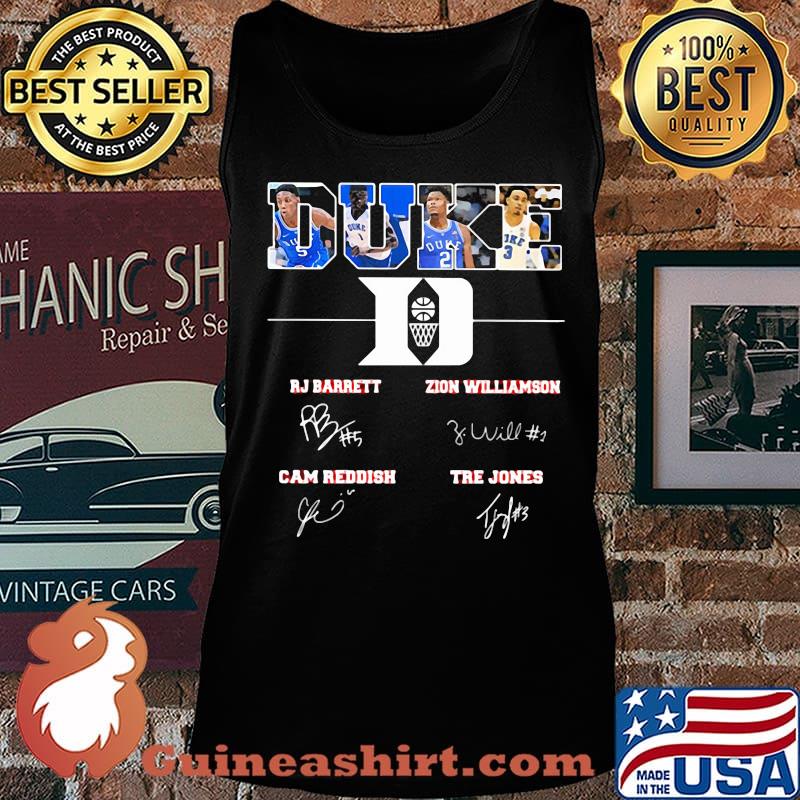 Duke blue devils basketball players signatures s Tank top