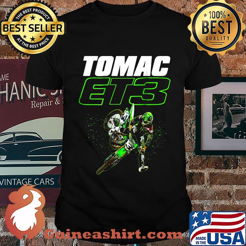 Eli tomac et3 motocross supercross shirt