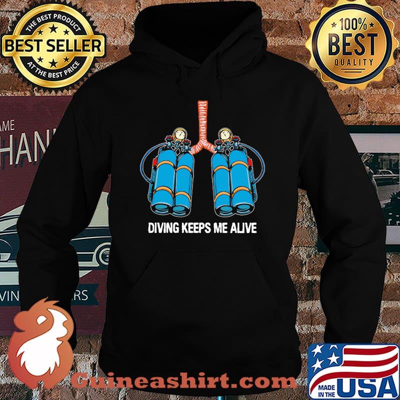 Firefighter diving keeps me alive s Hoodie