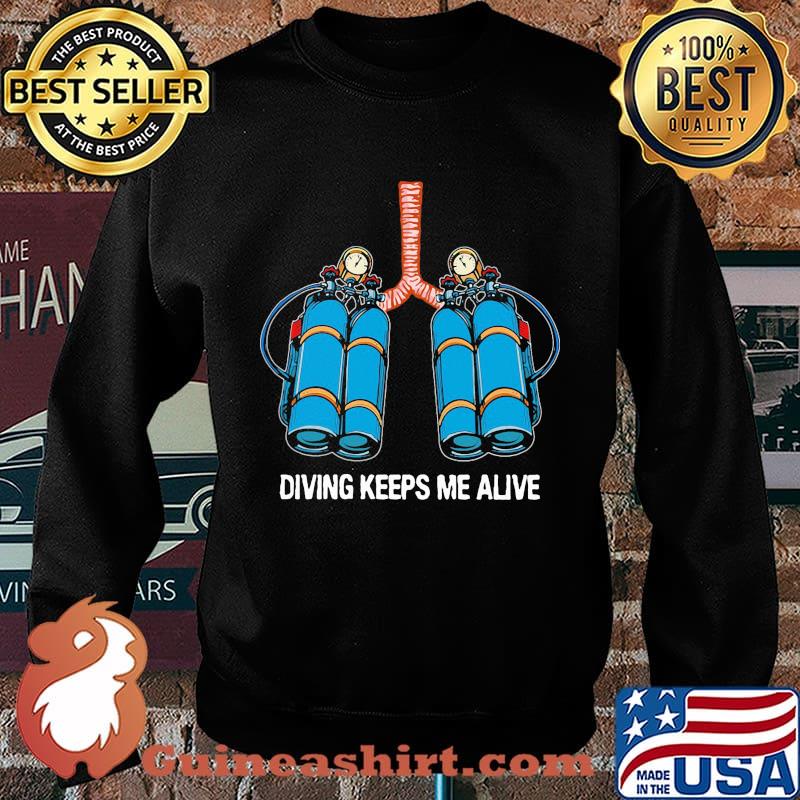 Firefighter diving keeps me alive s Sweater
