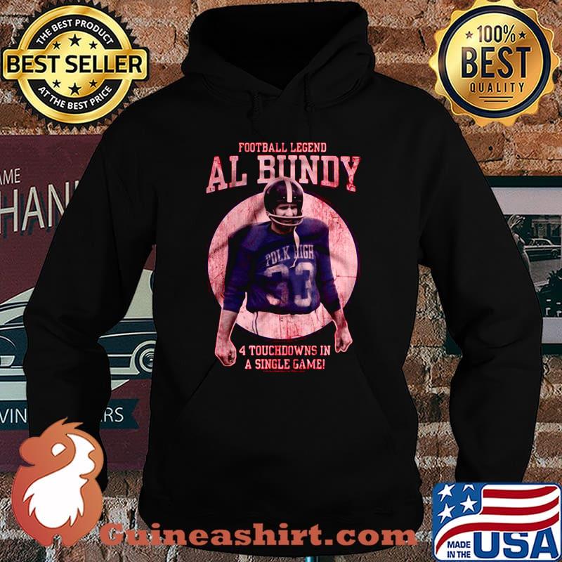 Four touchdowns in a single game Ai Bundy Married with children vintage s Hoodie