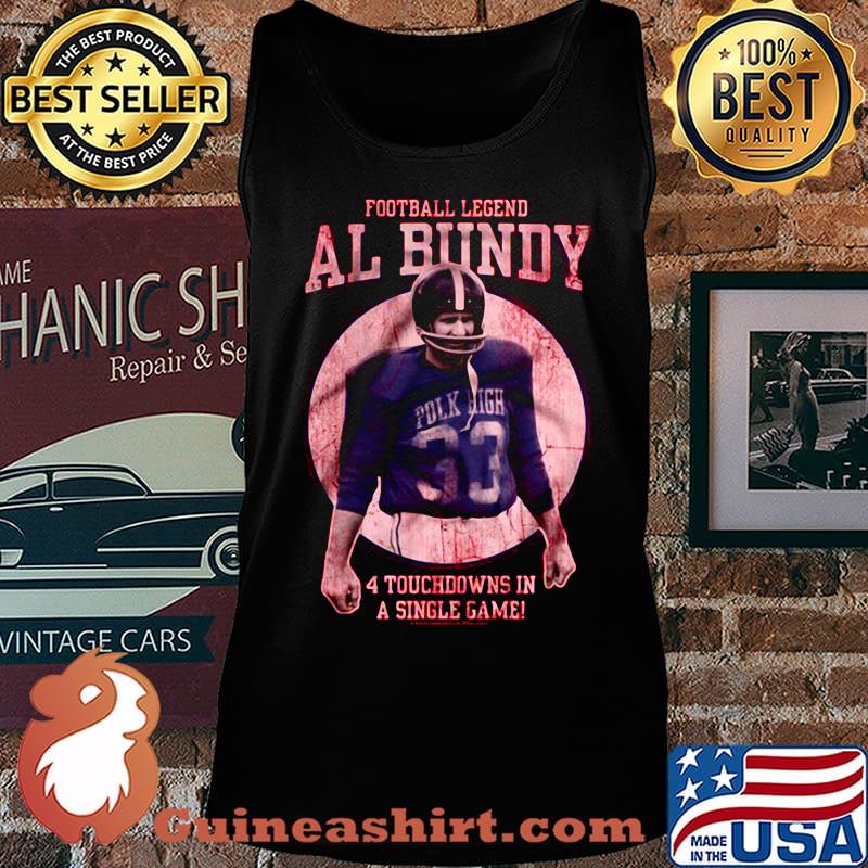 Four touchdowns in a single game Ai Bundy Married with children vintage s Tank top