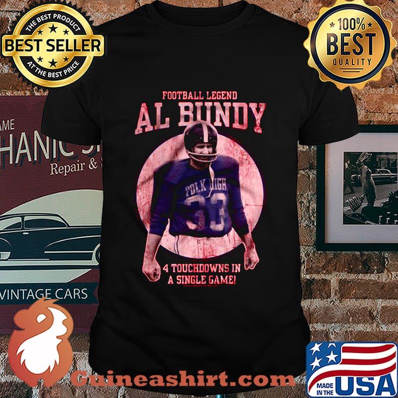 Four touchdowns in a single game Ai Bundy Married with children vintage shirt