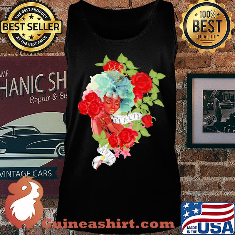 Girl roses beauty queen s Tank top