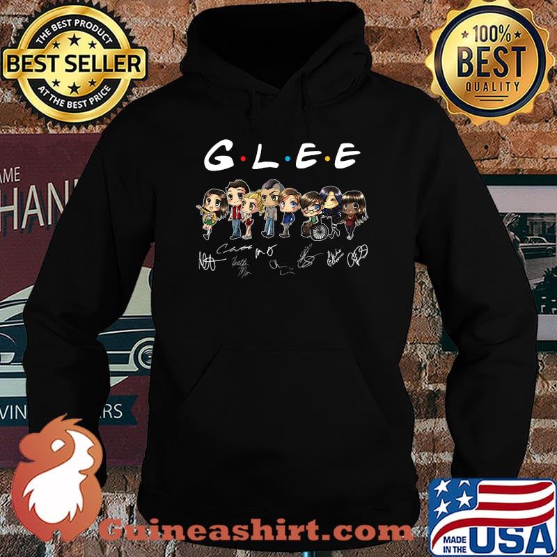 Glee characters chibi signatures s Hoodie