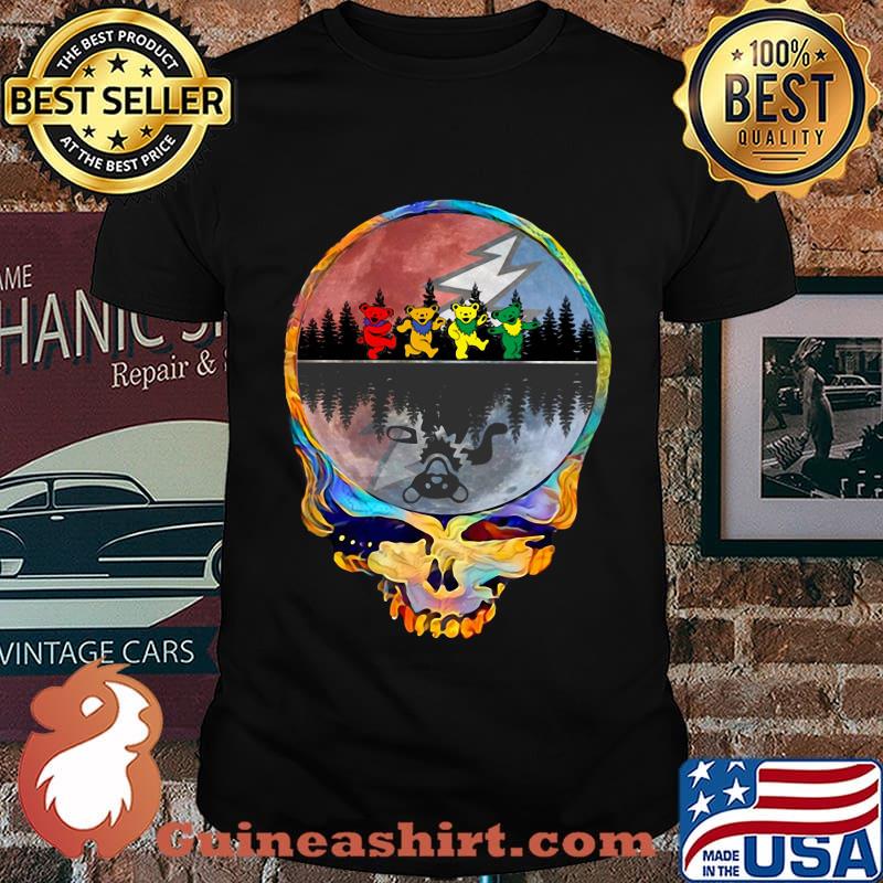Grateful dead band bears colors shirt