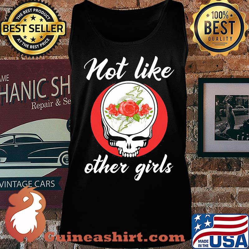 Grateful dead band roses not like other girls s Tank top