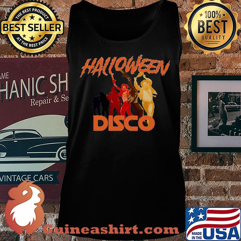 Halloween horror characters disco s Tank top