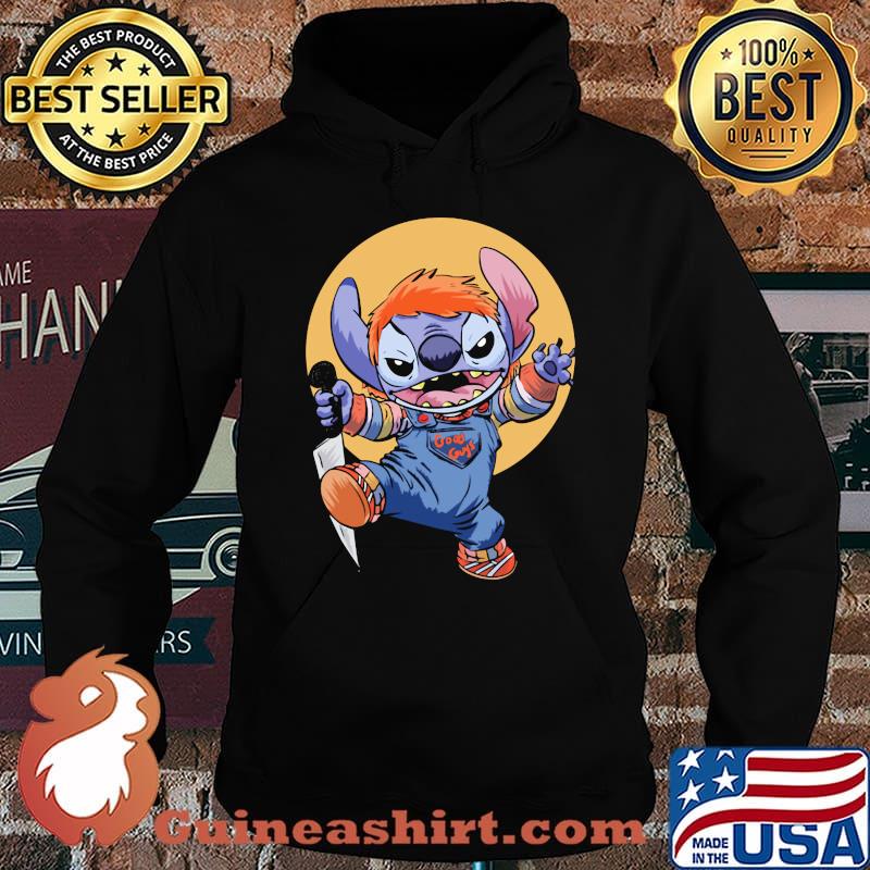 Halloween stitch good guys chucky doll moon s Hoodie