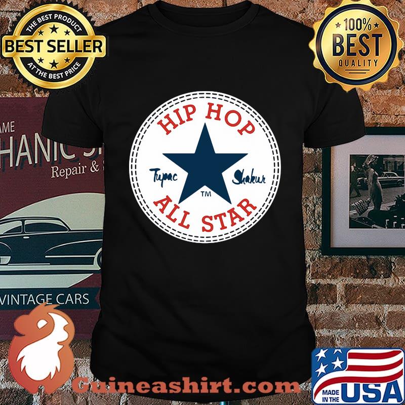 Hip hop tupac shakur all star shirt