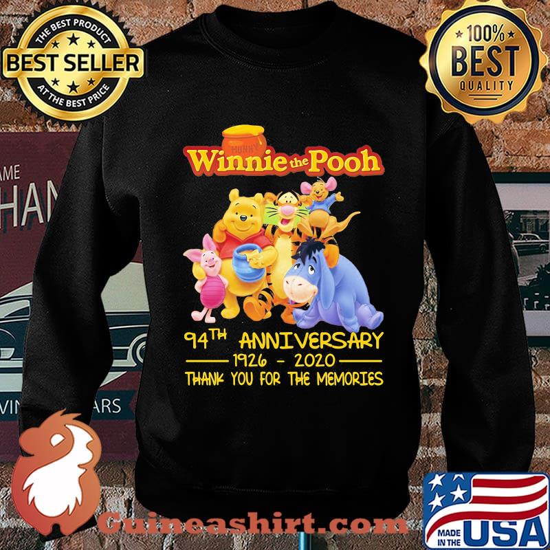 Hunny winnie the pooh 94th anniversary 1926 2020 thank you for the memories s Sweater