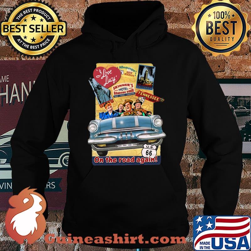 I Love lucy skinner's motel roadside diner tennessee on the road again s Hoodie