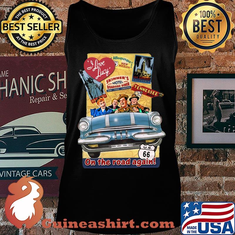 I Love lucy skinner's motel roadside diner tennessee on the road again s Tank top