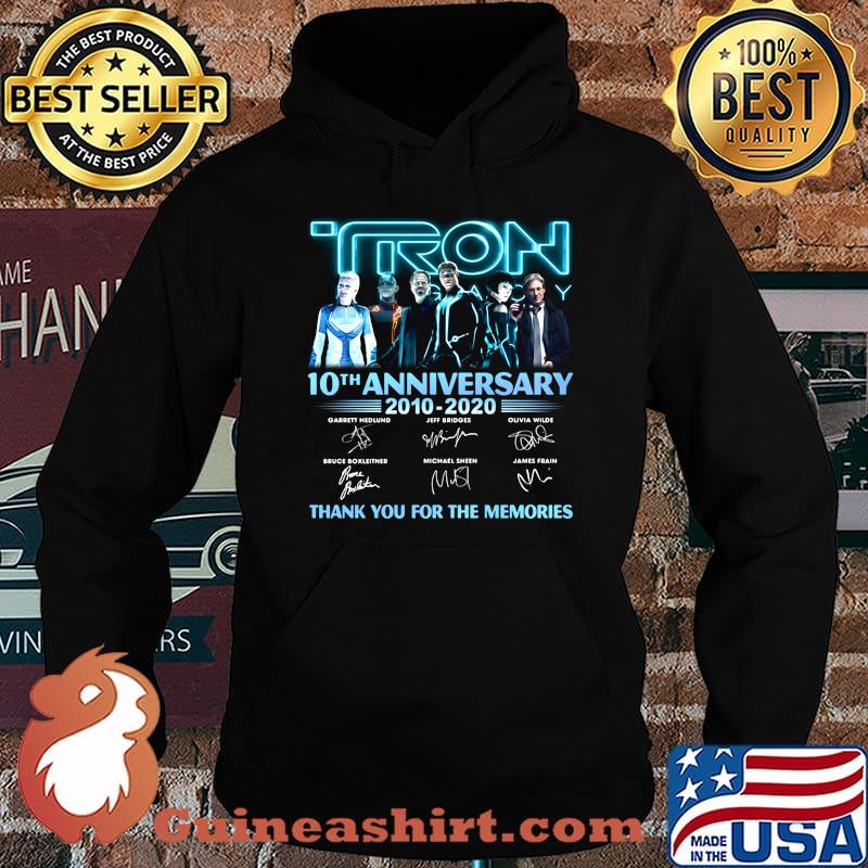 Iron 10th anniversary 2010 2020 thank you for the memories signatures s Hoodie